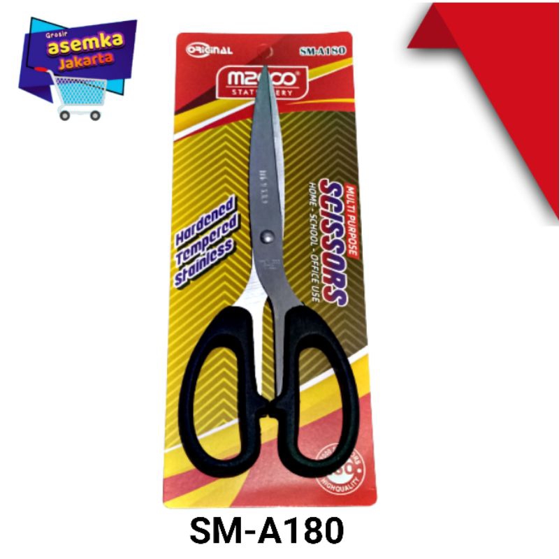 Gunting kertas M2000 Stationery BESAR sedang kecil grosir(6pcs)