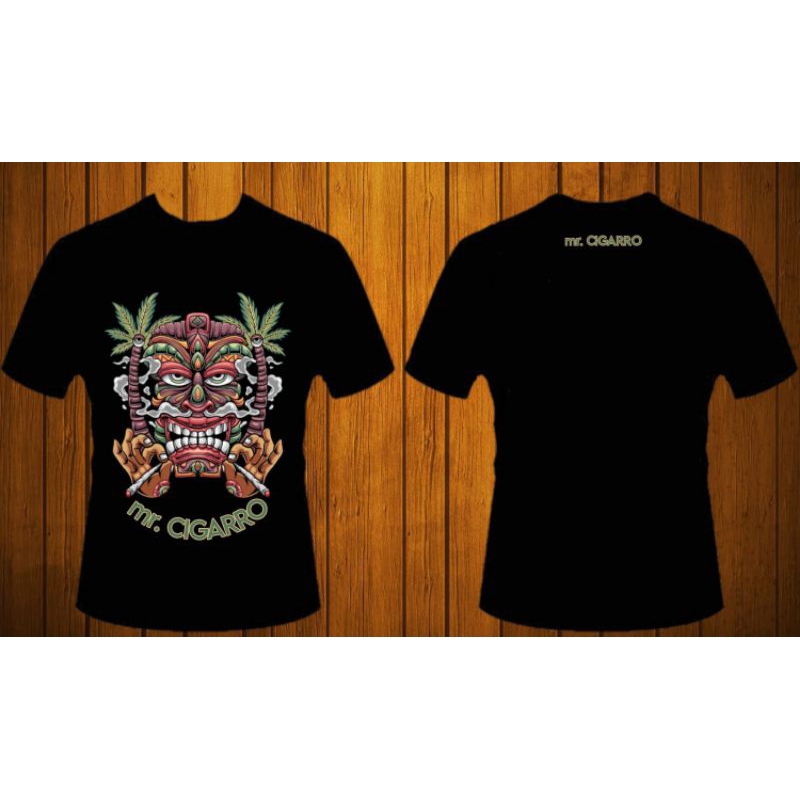 Kaos Sablon DTF Mr. Cigarro