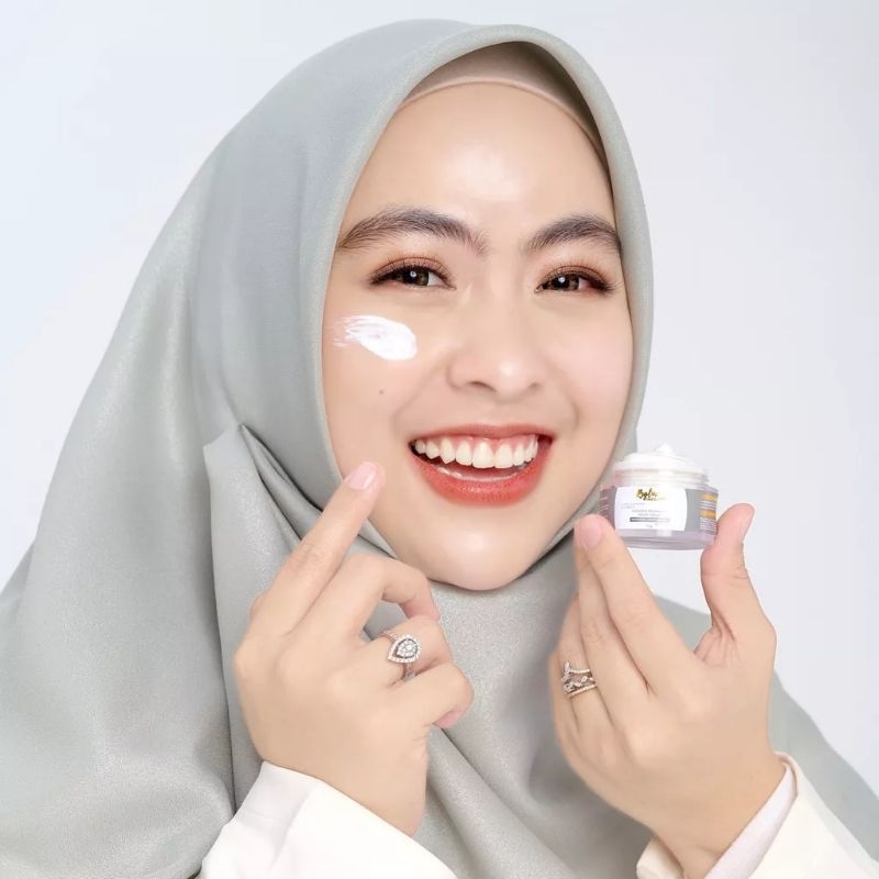 Intensive Whitening Night Cream Reglow - Mencerahkan &amp; Memudarkan Flek Hitam Original / Cream reglow / reglow cream / Reglow Skincare Original Cream Pemutih Wajah Original Perawatan Pemutih Wajah BPOM