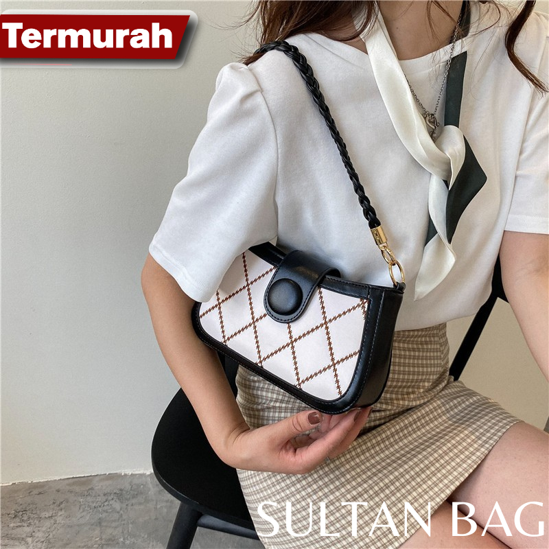 Tas Selempang Wanita Import Kekinian Fashion Shoulder Bag Korea FA1074