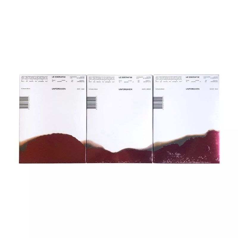 [SEALED] LE SSERAFIM Album UNFORGIVEN Photobook Compact Ver