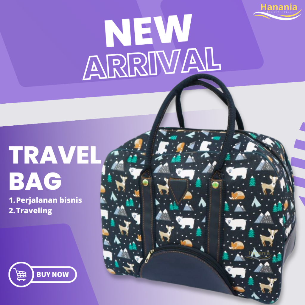 Tas travel lipat multifungsi / tas pakaian wanita / tas travel bag jumbo / tas baju buat mudik