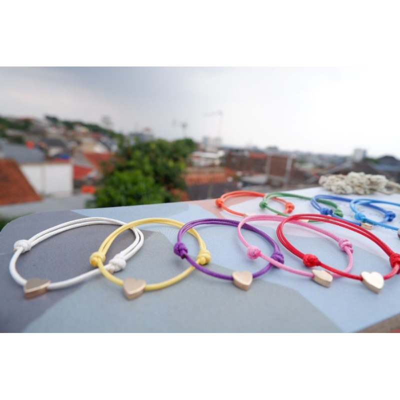 GELANG TALI LOVE GOLD TERMURAH