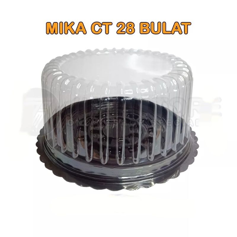 Mika Tumpeng CT28 /Tray Box Kue Kotak Tumini/ Mika Bolu/ Mika Tumini/ Mika Kue Tart (ISI 5 PCS)