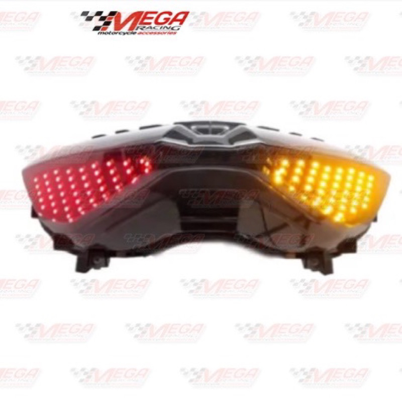 Lampu Stop Led Belakang Nmax 155 New Set Mika Impor Model Coloseum 7 Mode Stoplamp Bintik Running Nmaxnew 2020 2021 2022 2023