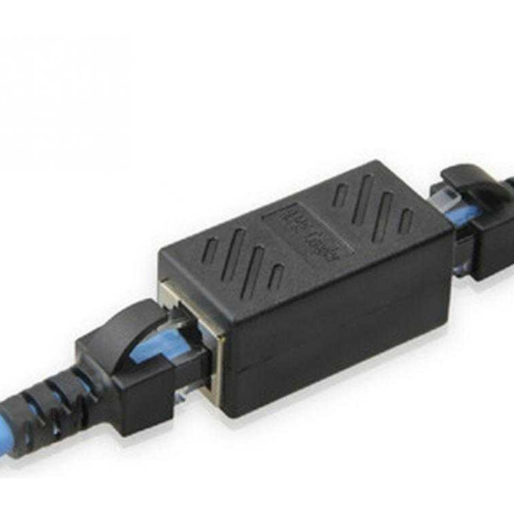 Extension Adaptor Konektor LAN RJ45 Female to Female Cat 15A16A