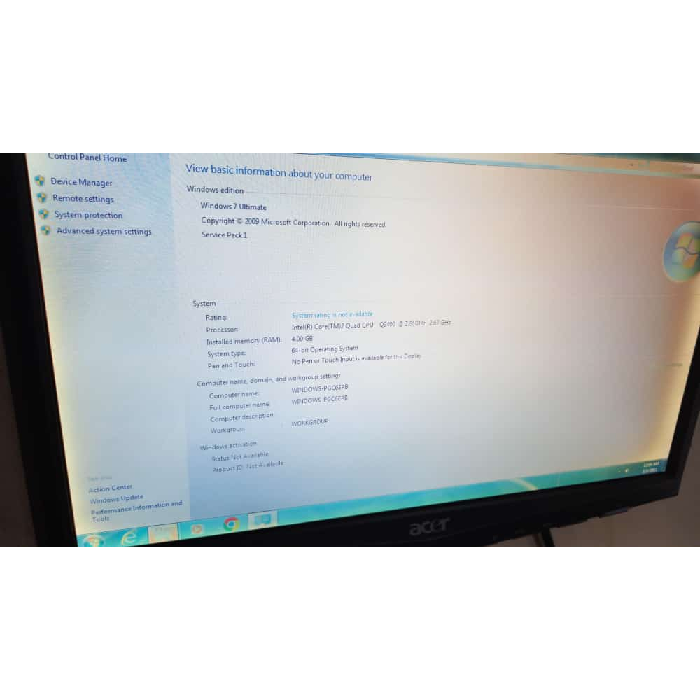 PC Gaming Core2 Quad Q9400 bisa live stream