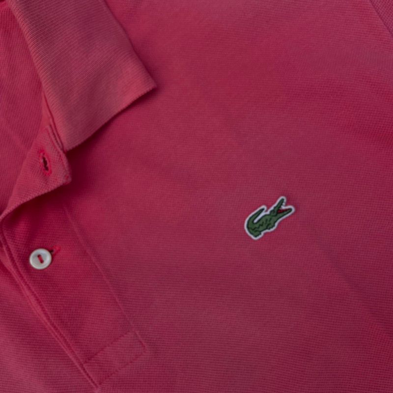 LACOSTE POLO SHIRT PINK
