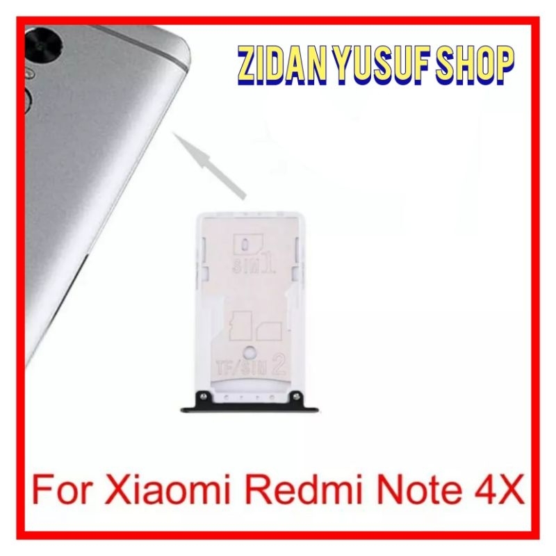 SIMTRAY SIMLOCK SLOT KARTU TEMPAT SIM XIAOMI REDMI 4X SLOT SIMCARD ORIGINA