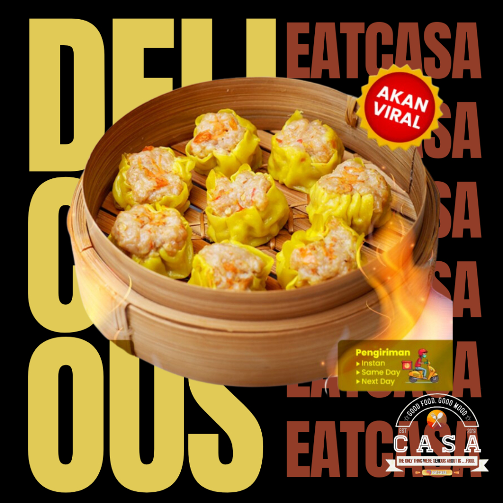 

Dimsum Pedas Frozen Eatcasa 10 Pcs