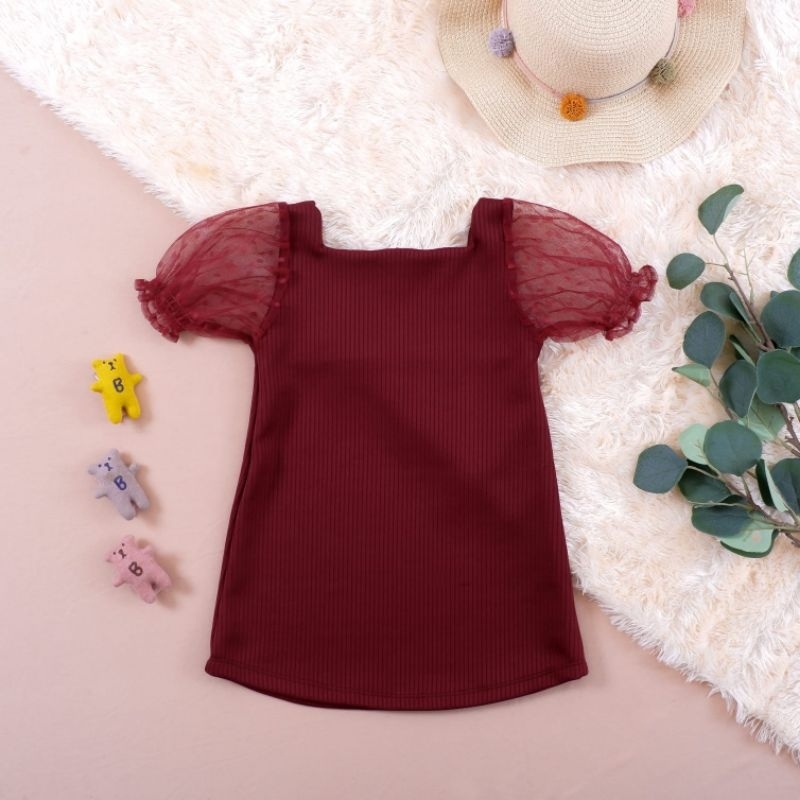 1-8T (pilih warna) Dres Anak Perempuan (MOANA TILE)