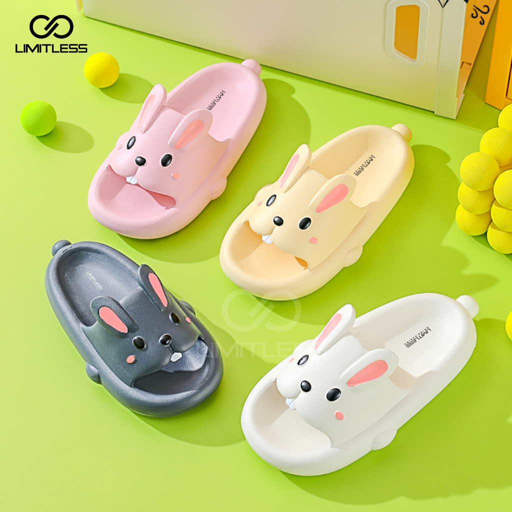LIMITLESS Sandal Slop Anak Sendal Anak Cewek Terbaru 2026 - Size 30 - 40