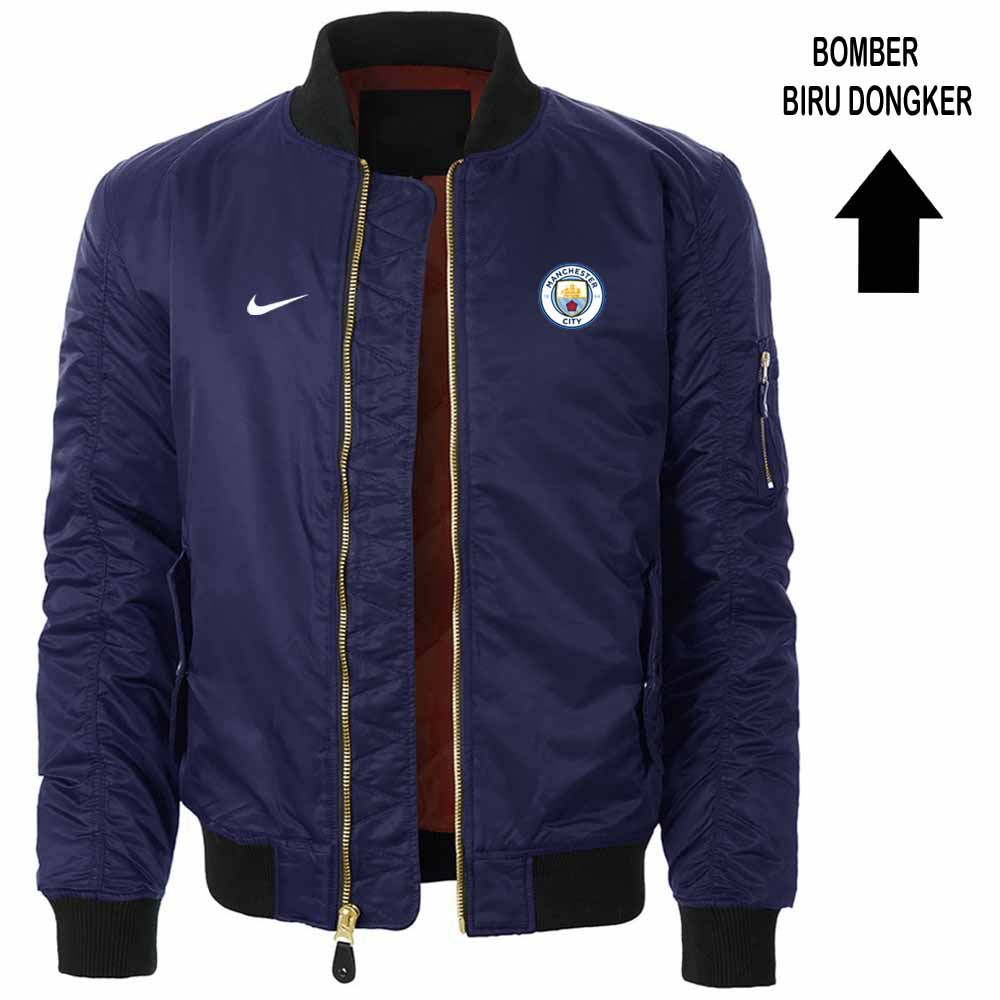 Jaket Bomber Pria Dewasa 2022 Machester City Jaket Pria Terbaru 2022 Kekinian Viral Jaket Bomber Pri