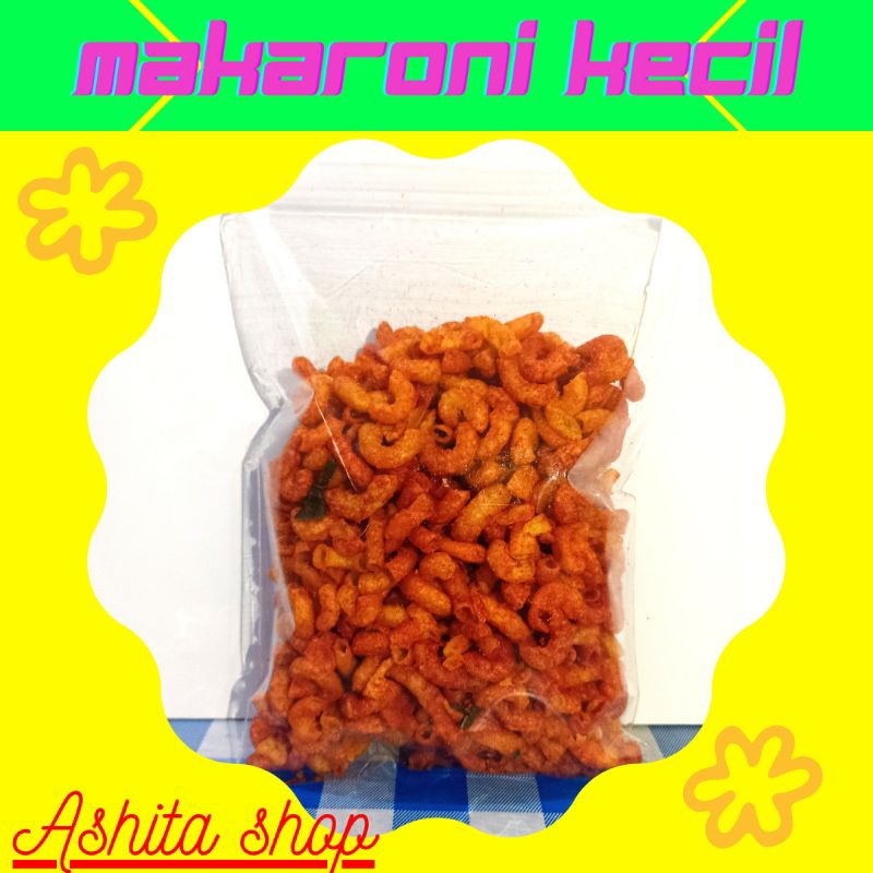 

Makaroni Kriuk daun jeruk pedas 500 gram
