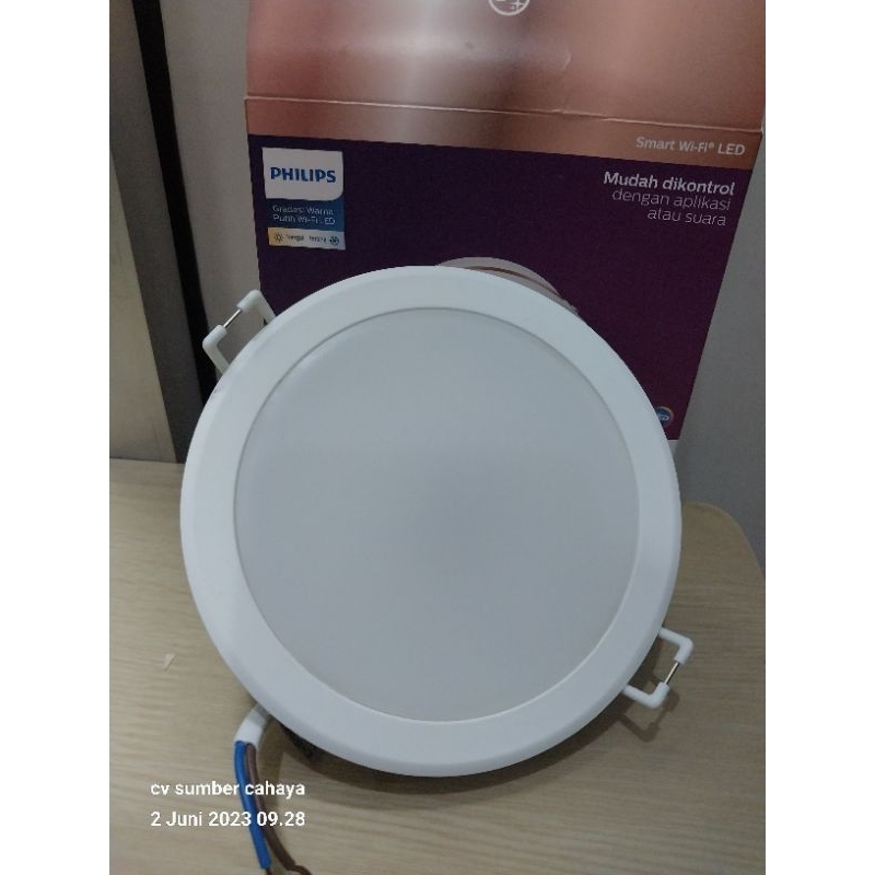 Lampu Philips Dowlight Smart LED WIFI 9W Tunable White-9Watt