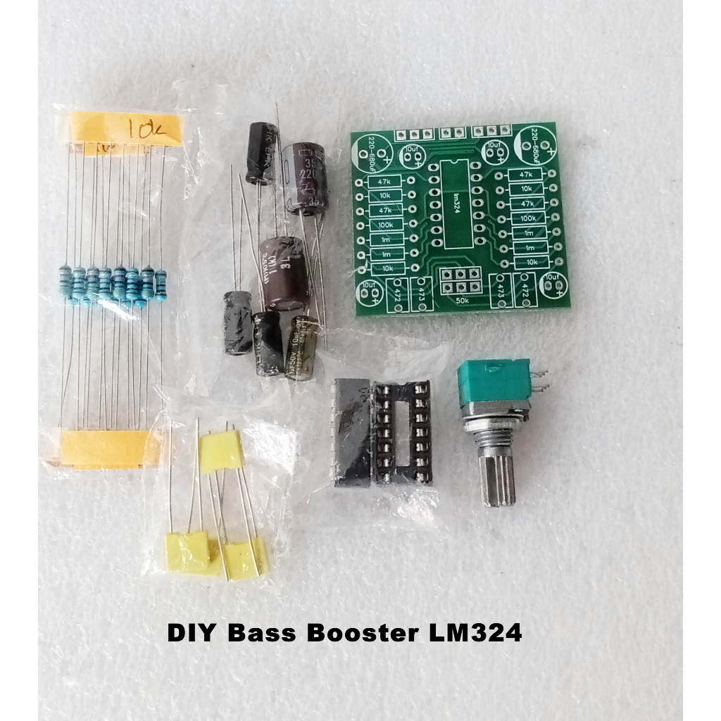 DIY Bass Booster LM324