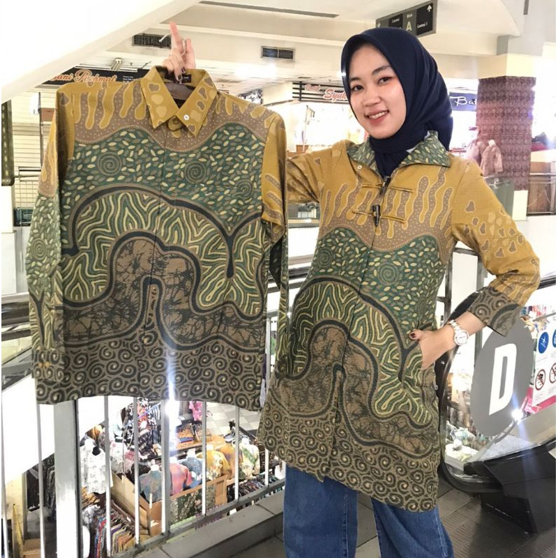 Batik Couple dobby laseman  solo premium full furing