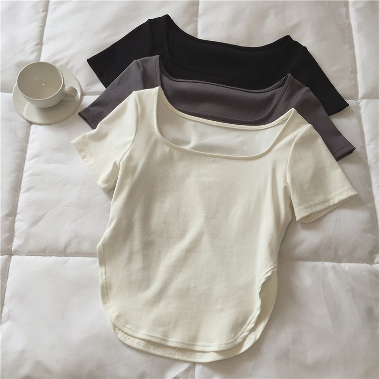 BV.ID BJ1172 Baju Atasan Kaos Fashion Wanita Body fit Style Korean Elastis Import