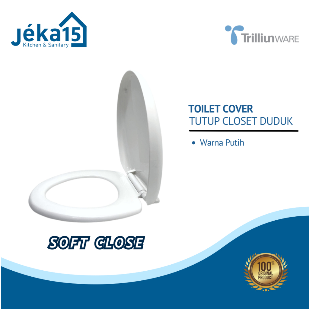 SEAT COVER SOFT CLOSE HIGH QUALITY | TUTUP CLOSET DUDUK