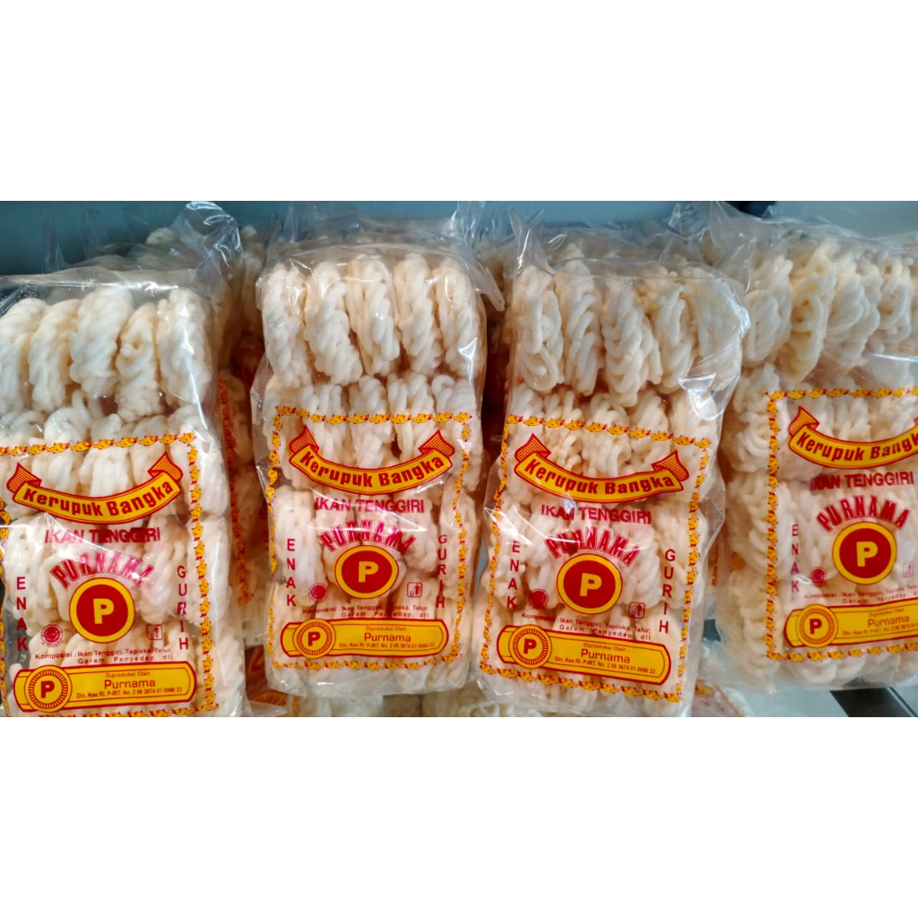 

Kerupuk Bangka Purnama Isi 20 pcs