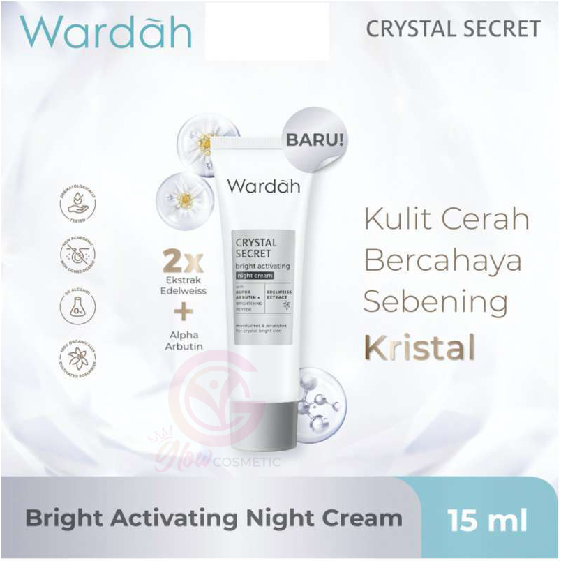WARDAH WHITE SECRET NIGHT CREAM 15ML &amp; 30GR