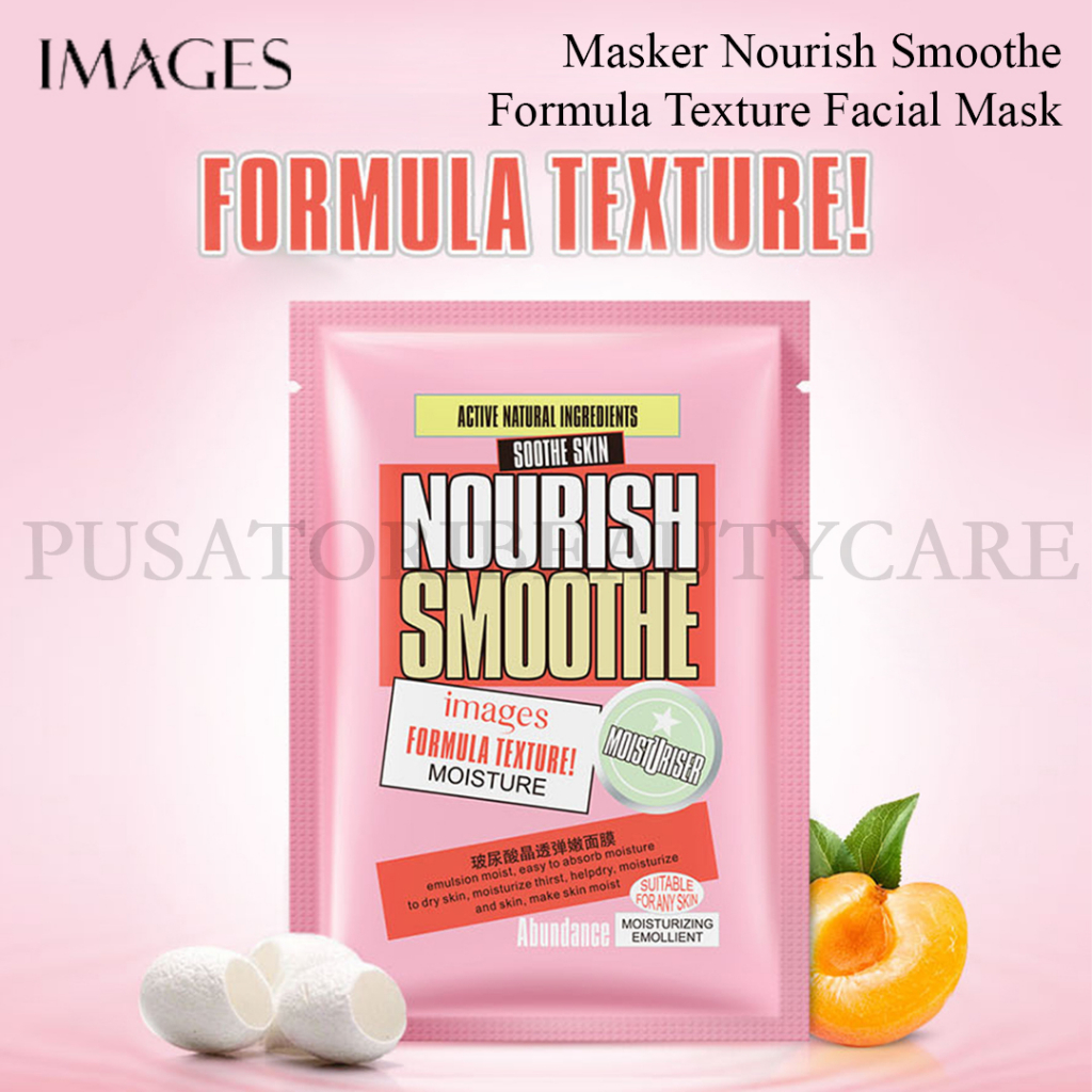 IMAGES Masker Nourish Smoothe Formula Texture Facial Mask