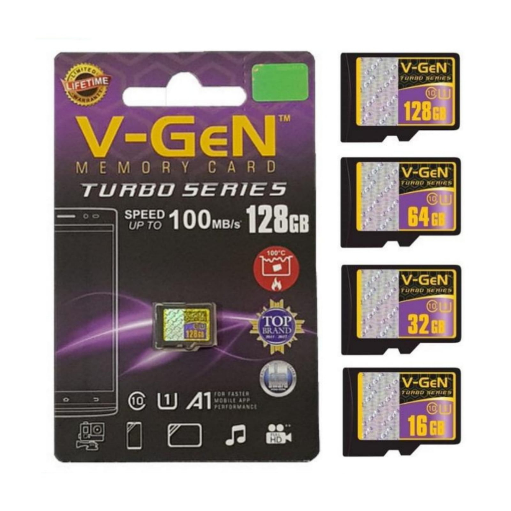 MEMORY VGEN 128GB CLASS 10 TURBO