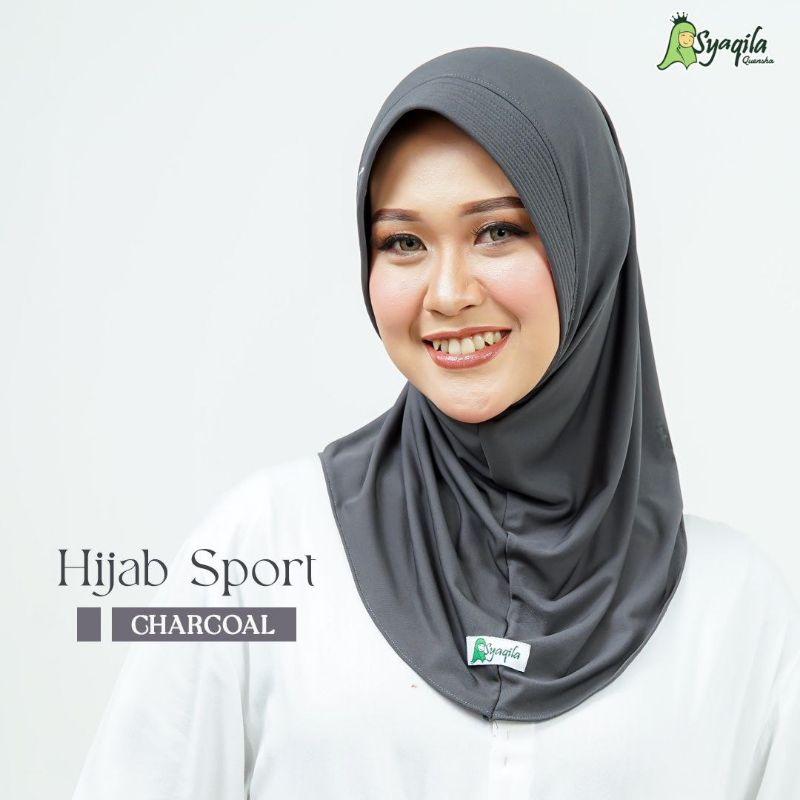 hijab sport cantik sederhana Rizquna shop