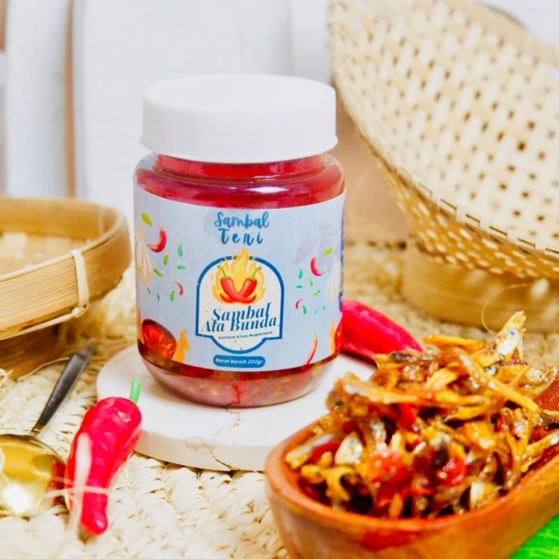 

sambal teri 140gr/150ml