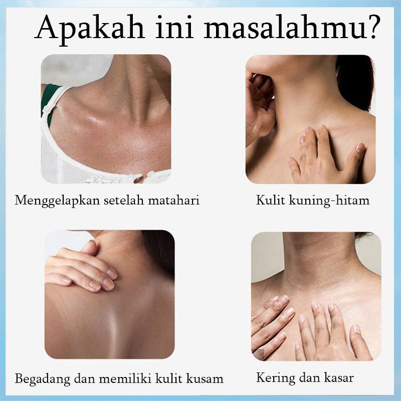 Pemutih badan Sabun badan pemutih Sabun Cair 300ML Pemutih Kulit Mengelupas Kulit Kulit Halus Mengembalikan Elastisitas Kulit