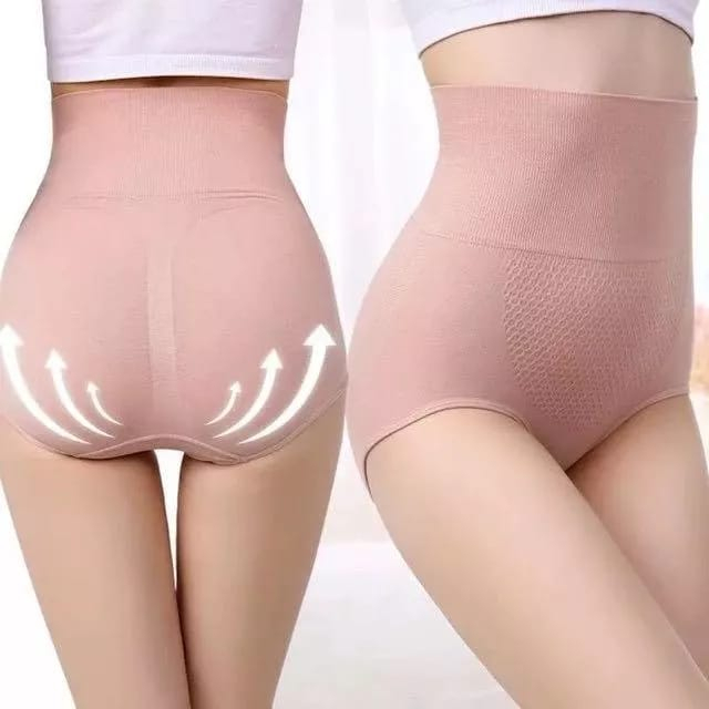 Celana Dalam Korset Wanita Briefs Elastis Seamless High Waist CD Wanita korset pelangsing tinggi pinggang