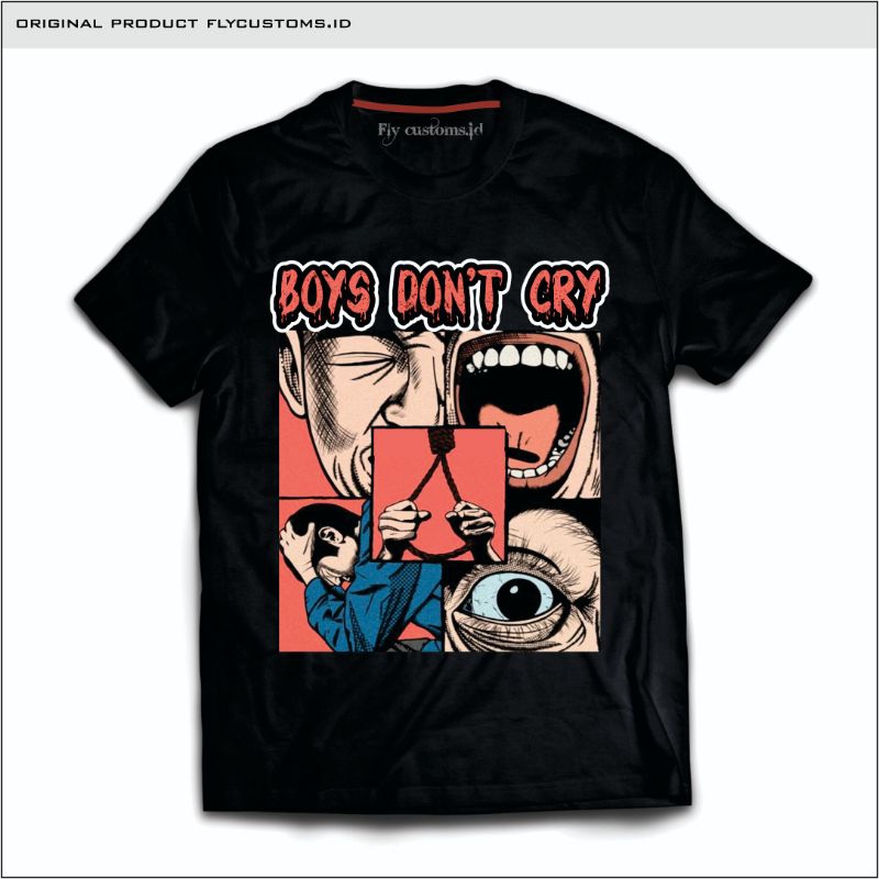 T-shirt - Boys Don't Cry