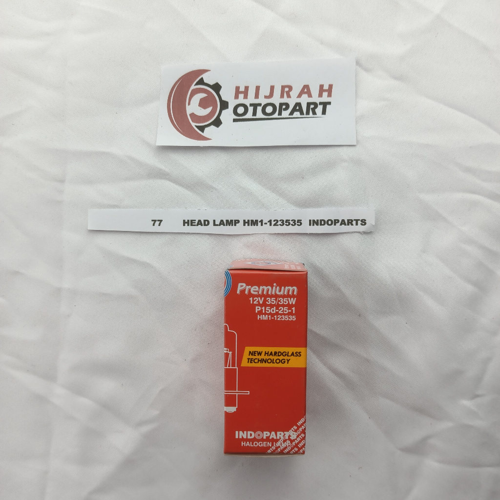 HEAD LAMP HM1-123535INDOPARTS
