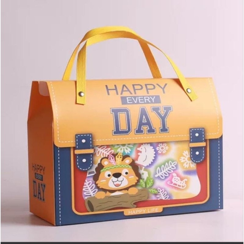 BOX TENTENG GODDIE BAG HADIAH ULTAH KOTAK HAMPERS MOTIF LUCU