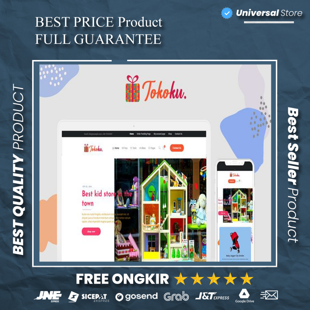 Program Pembuat Toko Online Tanpa Domain Hosting PRO Plus Lifetime Premium