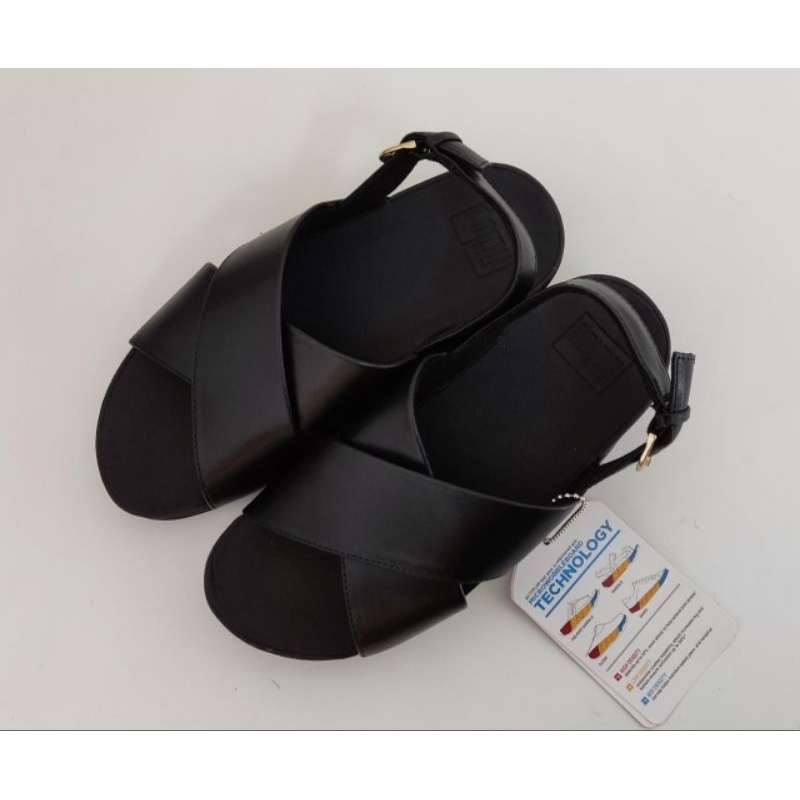 Sandal Wanita FitFlop Ringer Slide Tali / Sandal Fitflop/Ringer slide