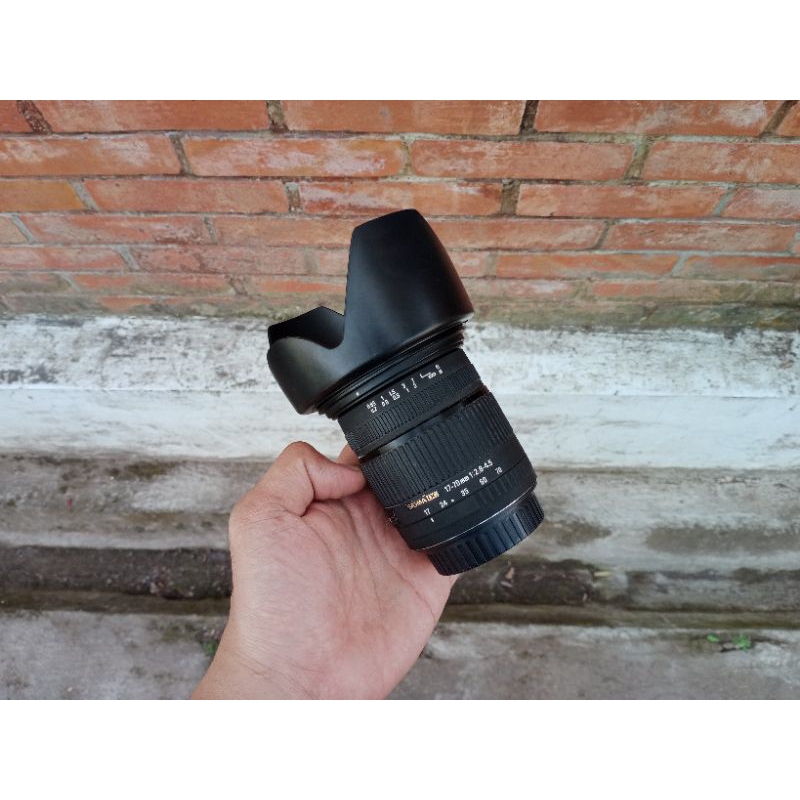 Lensa Wide Sigma 17-70mm DC For Canon Normal