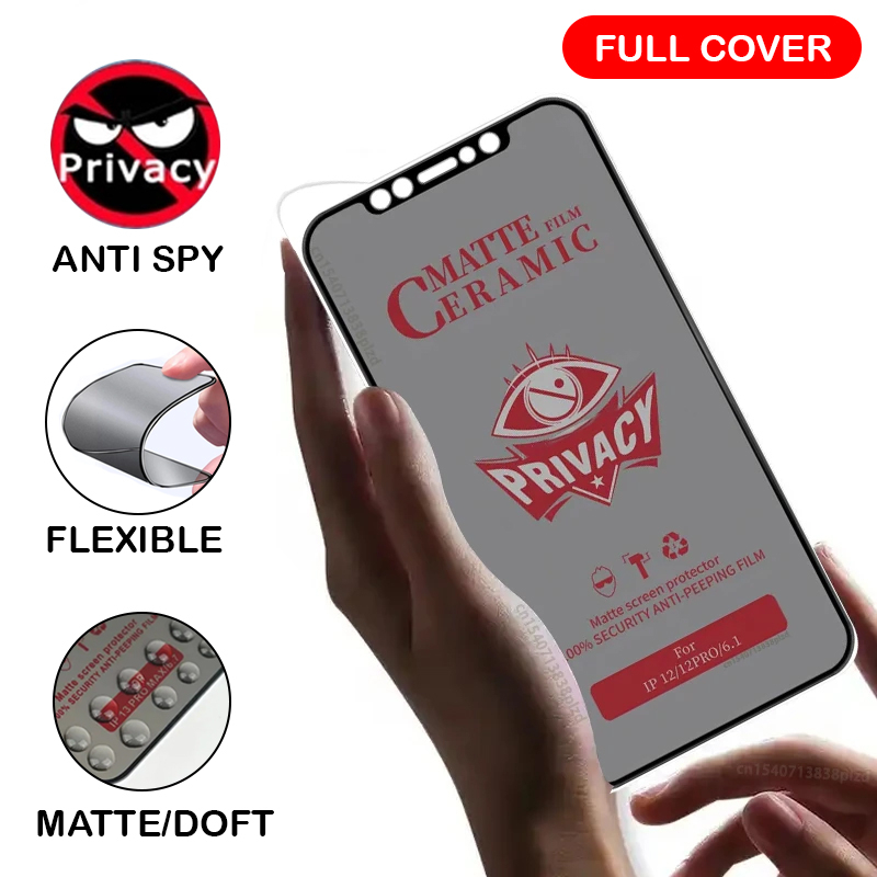 NEW CERAMIC SPY MATTE ANTI GLARE Xiaomi Redmi S2 4A 4X 5 5 Plus 5+ 6 6A 7 7A 8 8A Pro 9 9A 9C 9T 10 