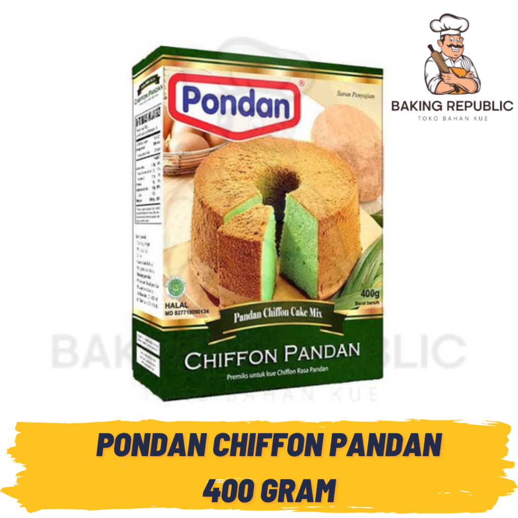 

PONDAN CHIFFON PANDAN | 400 GR