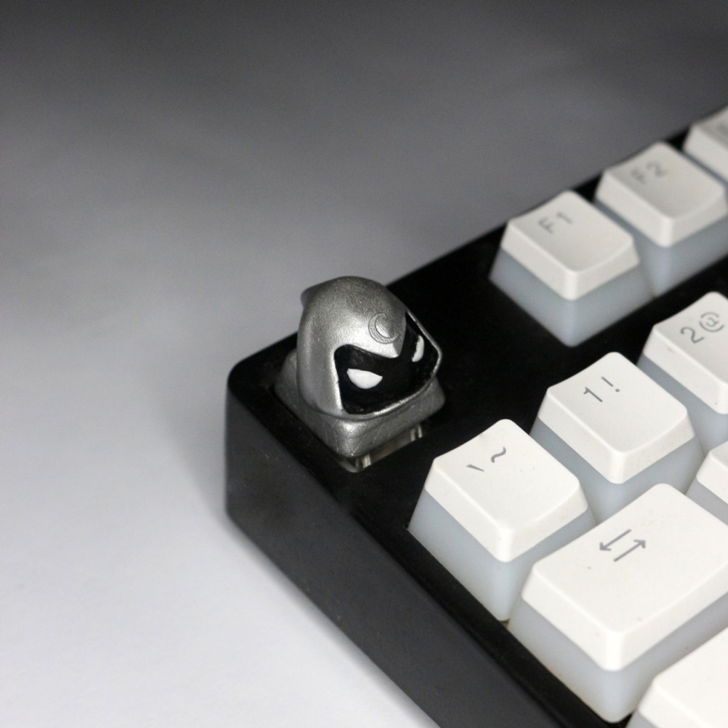 Moon Knight Keycaps/Mechanical Keycaps/Resin Keycaps/Artisan