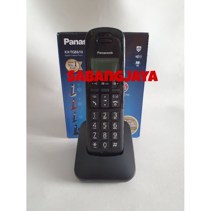 Wireless Panasonic KX-TGB610 Wireless Phone Panasonic KX-TGB610