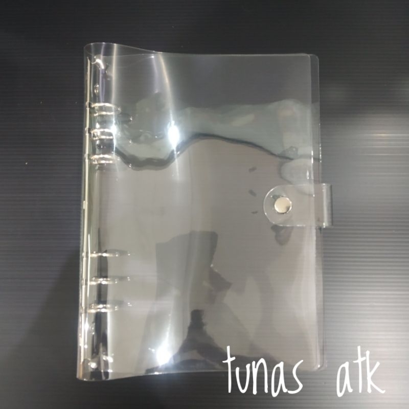 

KOREAN STYLE CLEAR COVER 6 RING BINDER A5