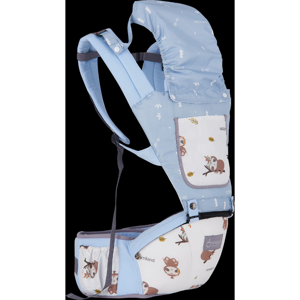 Omiland Gendongan Hip Seat Hipseat Sloth Series