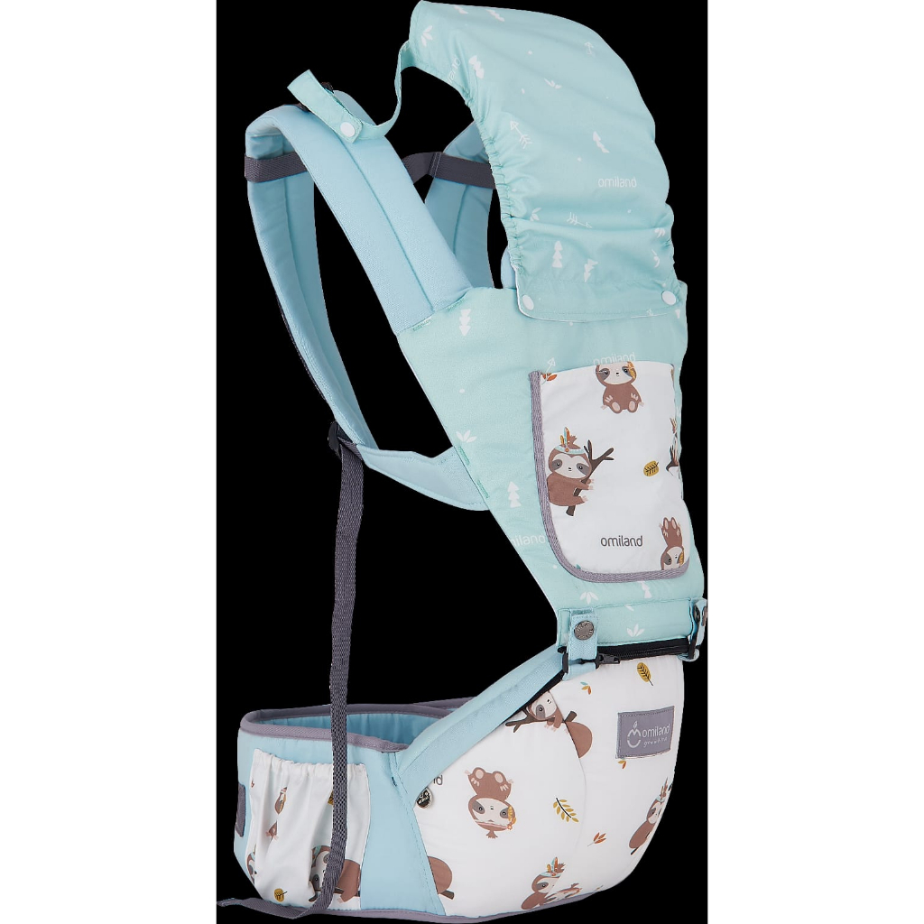 Omiland Gendongan Hip Seat Hipseat Sloth Series