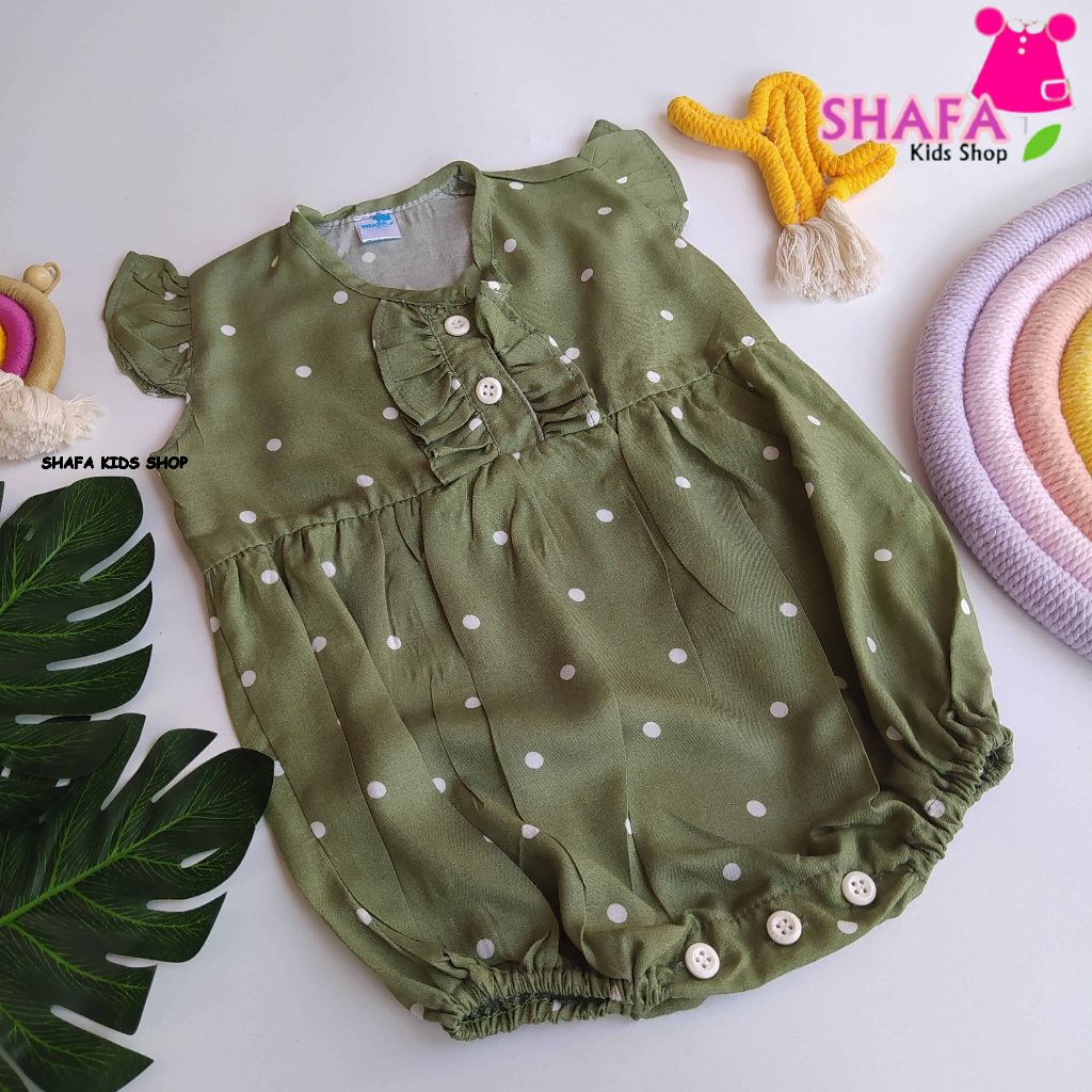 JUMPSUIT BAYI PEREMPUAN USIA 0-6 BULAN / BODYSUIT BAYI PEREMPUAN USIA 6 18 BULAN / JUMPER BAYI PEREMPUAN / FASHION BAYI / PAKAIAN BAYI / BAJU BAYI PEREMPUAN / SHAFA KIDS