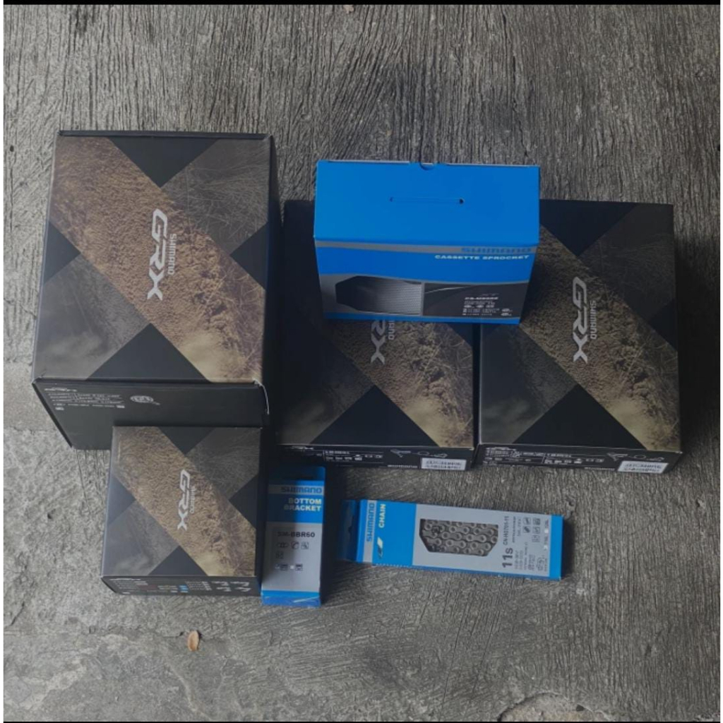 full Groupset Shimano GRX single speed