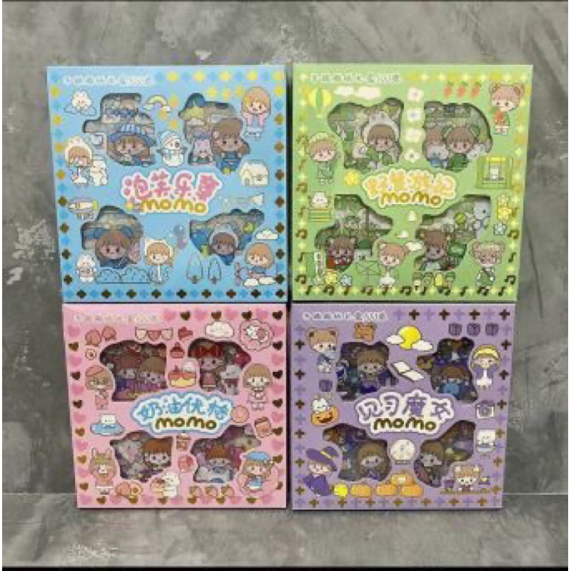 

Sticker Waterproof Sticker Momo Dapat Box Isi 100 Lembar