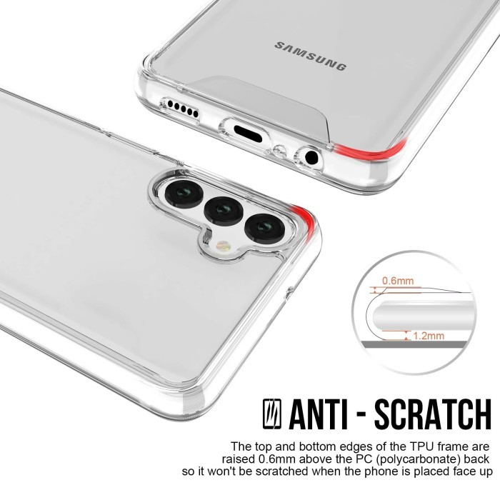 SAMSUNG A24 SILICON CASE HYBRID CLEAR COVER TPU SOFTCASE BENING