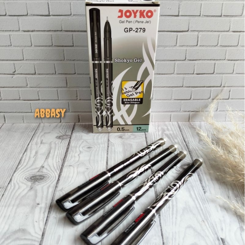 

Pulpen Erasable Gel Pen Joyko GP-279 0,5 pulpen bisa di hapus ( isi 12 pcs )