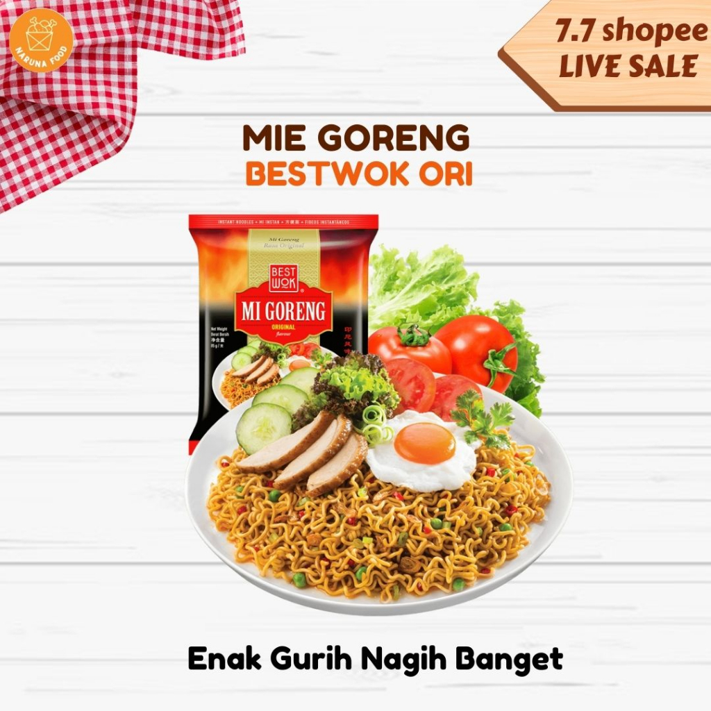 PROMO 12 12 BESTWOK MIE GORENG ORIGINAL HOT SPICY BLACKPEPPER SEAFOOD mie goreng bestwok varian lengkap enak pedas gurih nagih